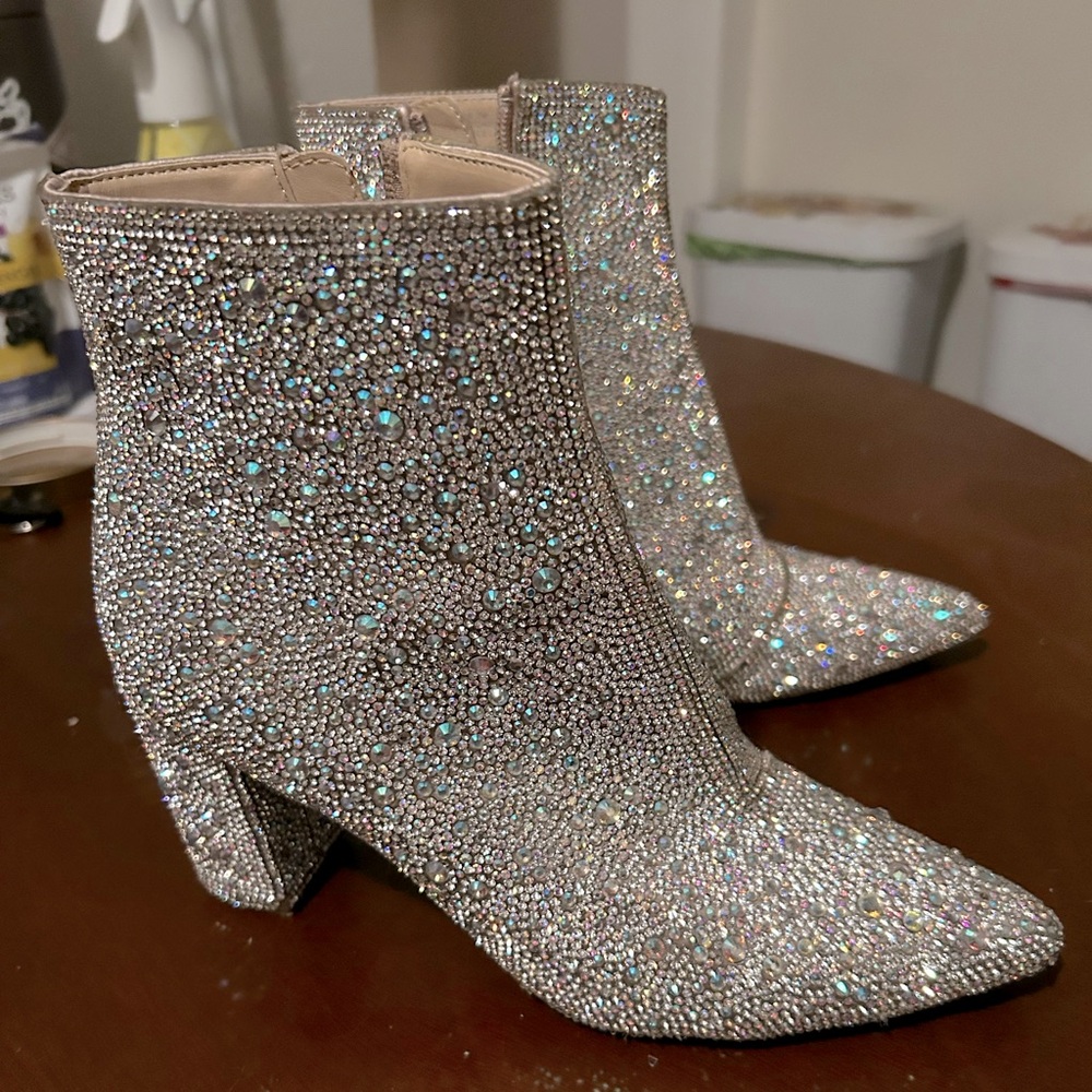 Betsy Johnson Cady Rhinestone Boot